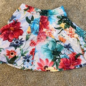 Floral Skater Skirt
